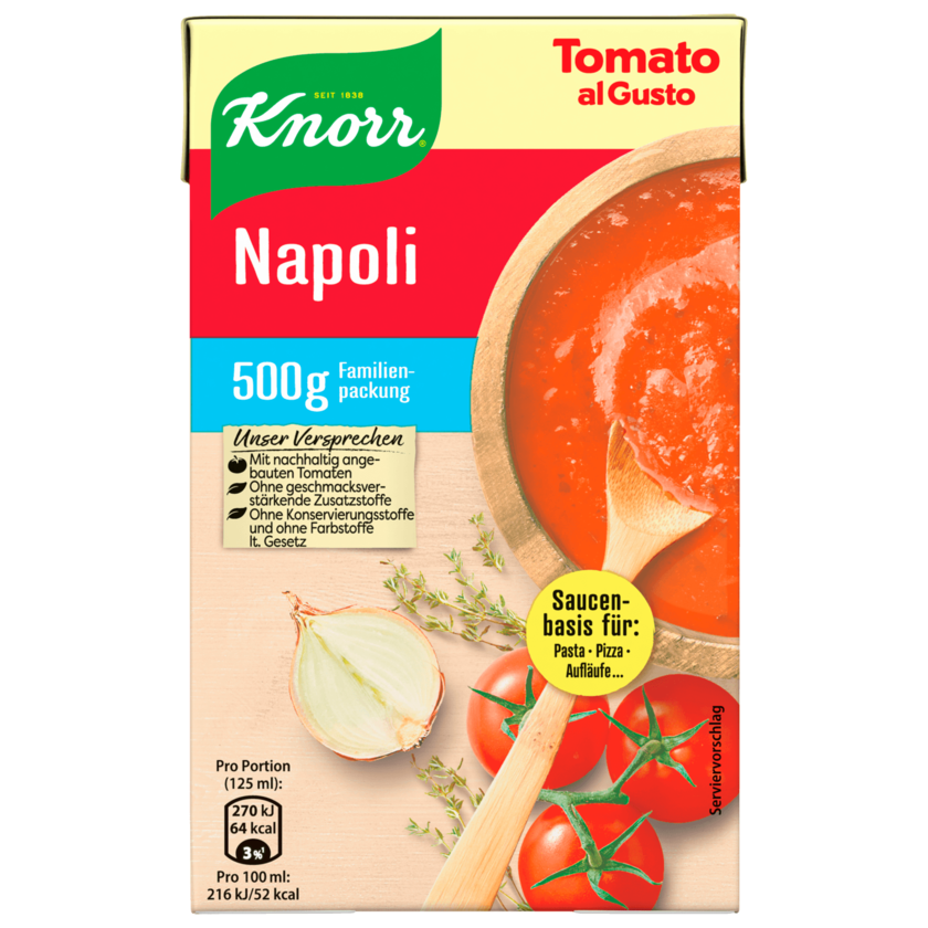 Knorr Napoli Tomato al Gusto 500 g